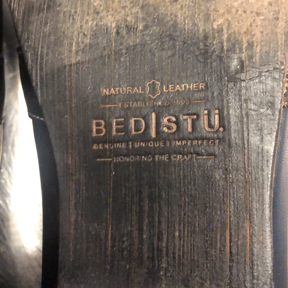 BED STU Women’s Chasm Black Handwash loafers. - Picture 12 of 16